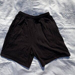 black hanes shorts